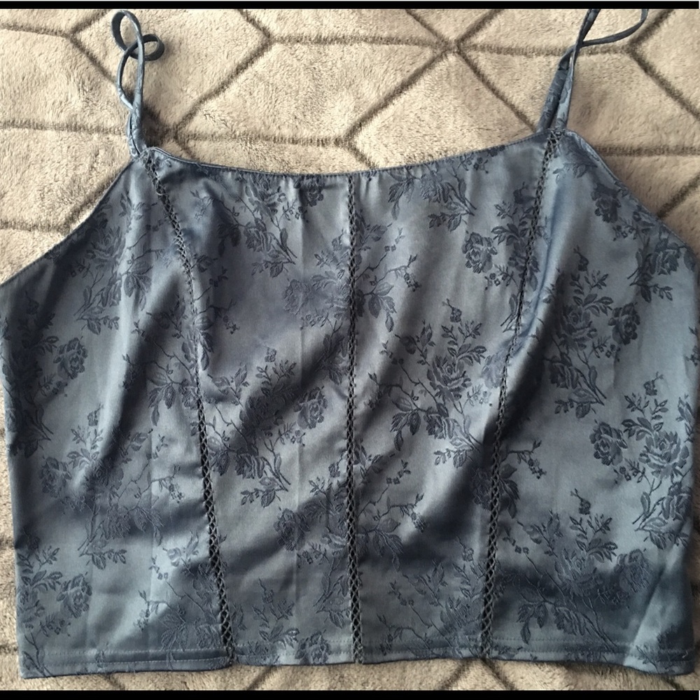 VICTORIA'S SECRET blue halter top